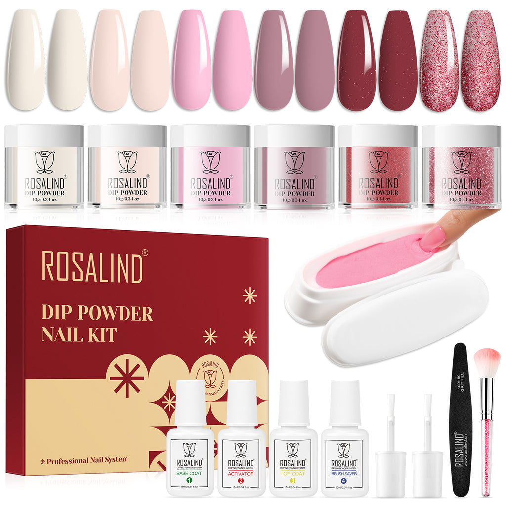 ROSAIND Elegance Nude Gel Manicure Kit