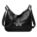 Women Hobos Handbag Brand Fashion Zipper PU Leather Shoulder Bag Elegant Ladies Messenger Bag Female Totes Shopping Bags