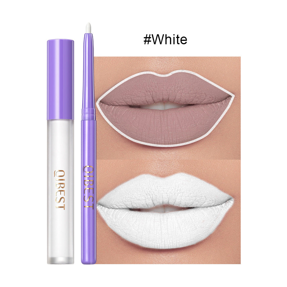QIBEST Matte Elegance Lip Kit