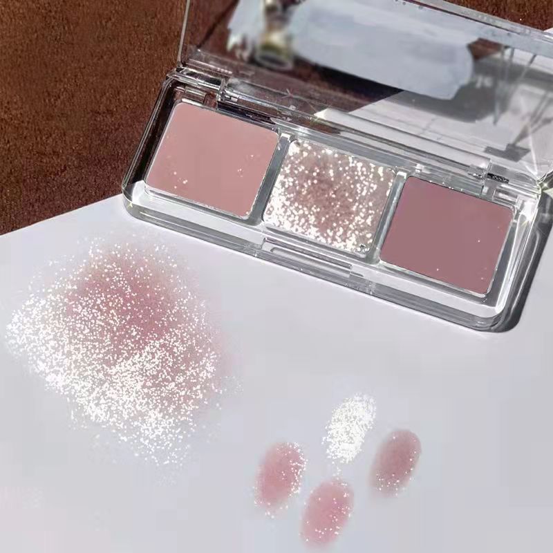 Elegant Tri-Tone Eyeshadow Suite