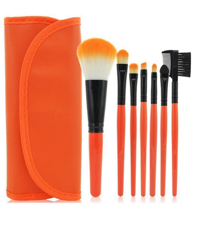 Elegant Seven-Piece Brush Collection