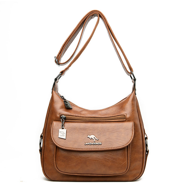 Blue Kangaroo Stylish Large Capacity Shoulder Bag for Moms