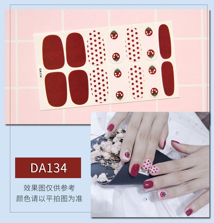 Elegant Leopard Nail Wraps