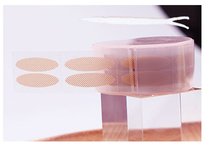 Invisible Double Eyelid Tape with Lace Design
