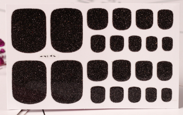 Elegant Waterproof Toe Nail Stickers