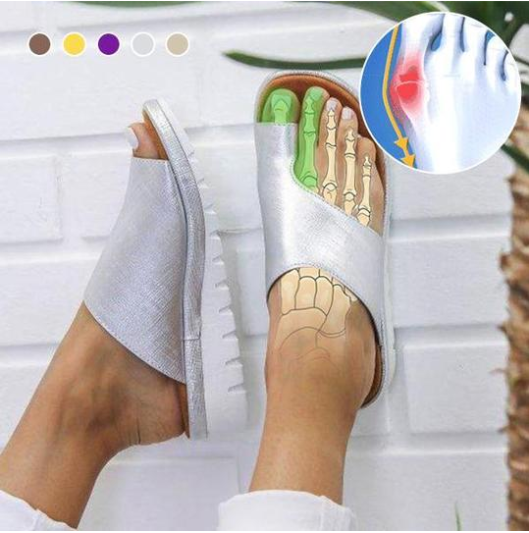 Chic Slip-On Wedge Sandals