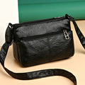 Elegant Medium-Sized Women's Leather Bag