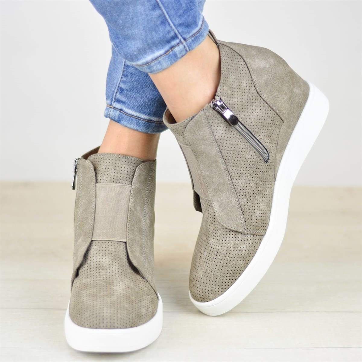 Elevated Comfort Wedge Boots