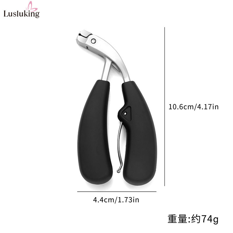 Premium Black Precision Nail Clipper