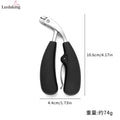Premium Black Precision Nail Clipper