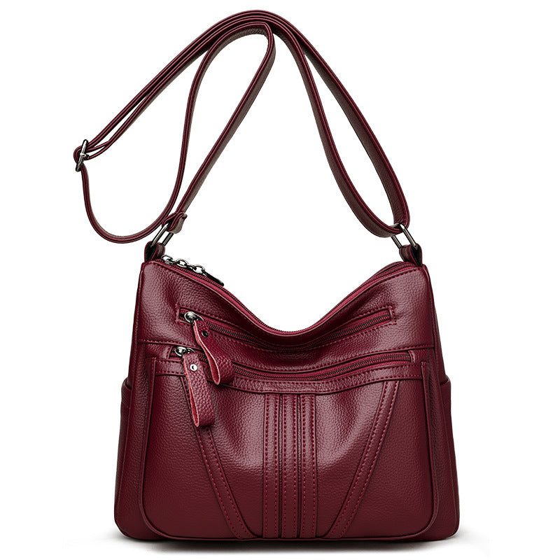 2024 Chic Vintage Leather Shoulder Bag