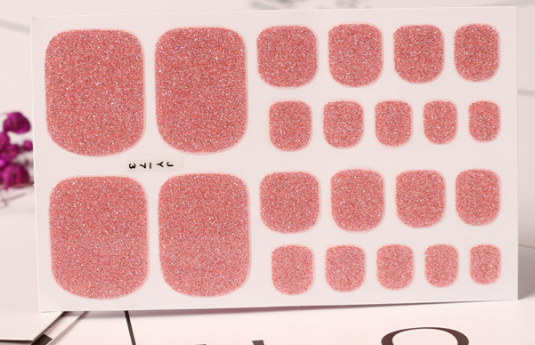 Elegant Waterproof Toe Nail Stickers