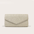 New Cross-Border Evening Clutch Bag with Metal Design