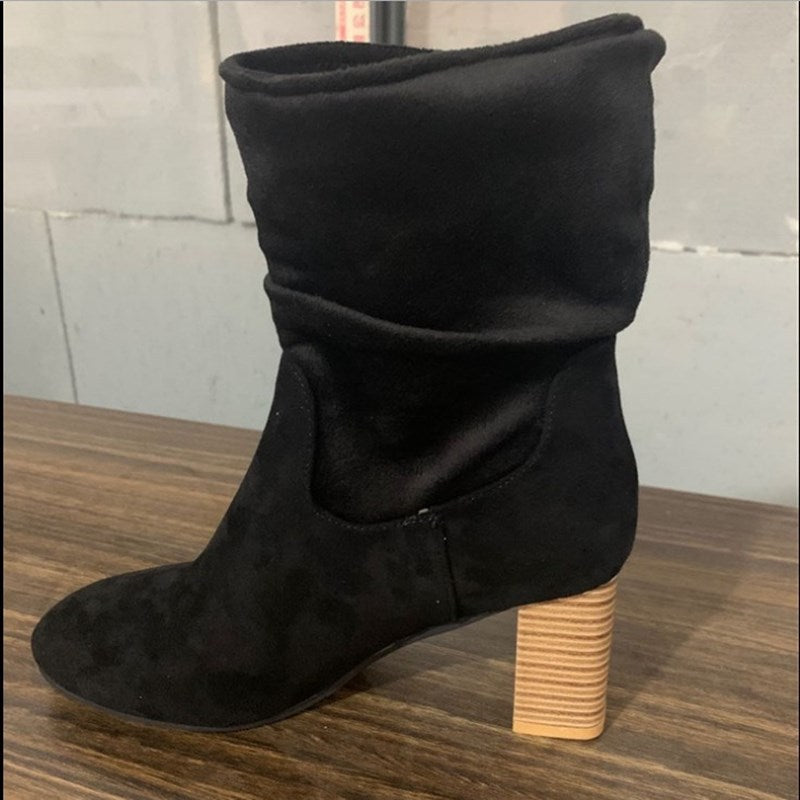 Elegant Plus Size Martin Heels
