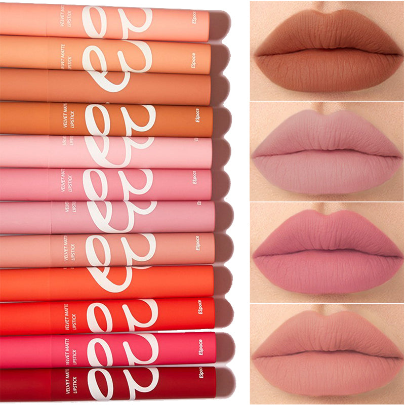 Elegant Matte 12-Shade Lipstick