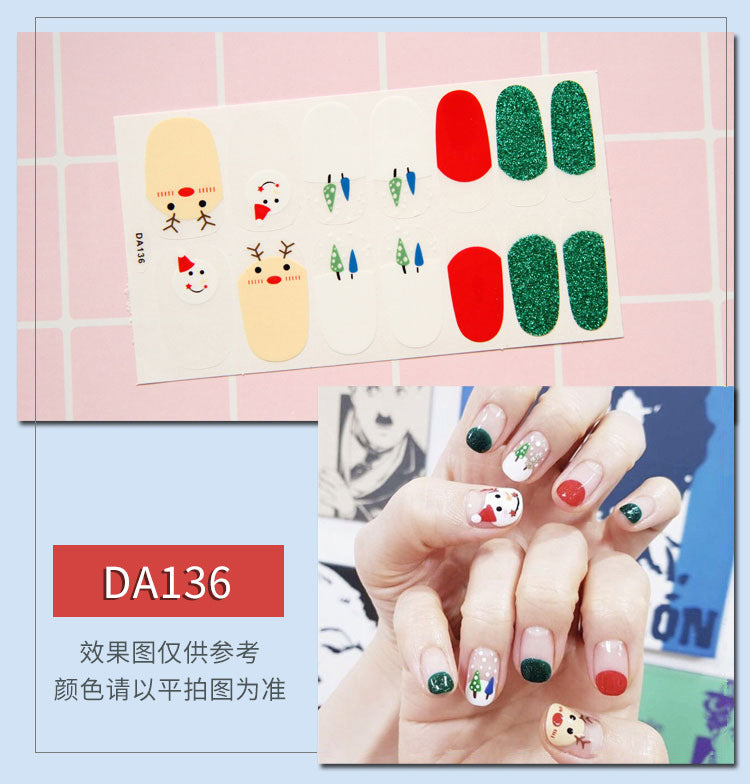 Elegant Leopard Nail Wraps