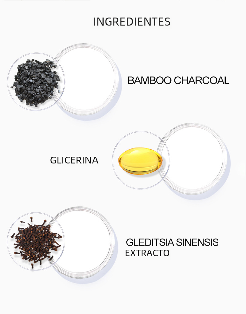 Lustrous Bamboo Charcoal Hair Soap