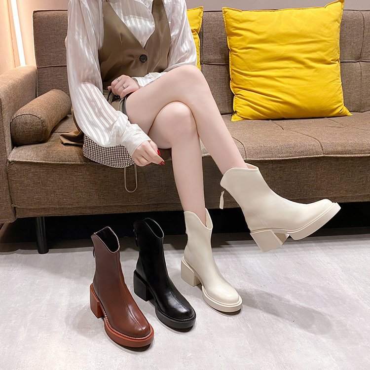 Regal British Rear-Zip Boots