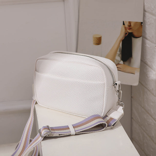 Chic Square PU Leather Crossbody
