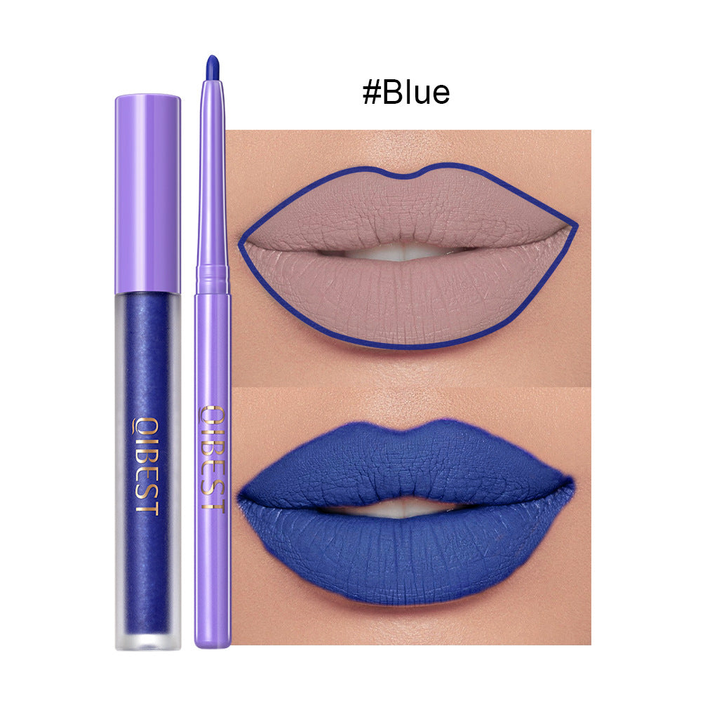QIBEST Matte Elegance Lip Kit