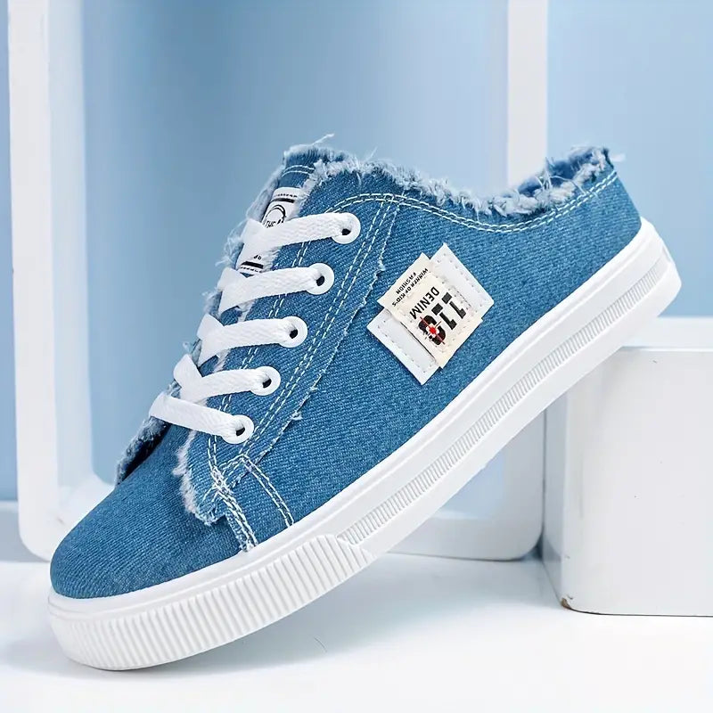Women's Summer Flat Slip-On Canvas Sneakers