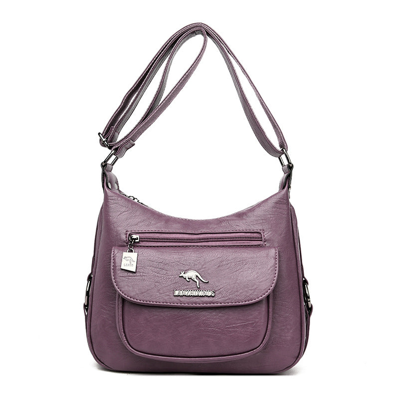 Blue Kangaroo Stylish Large Capacity Shoulder Bag for Moms