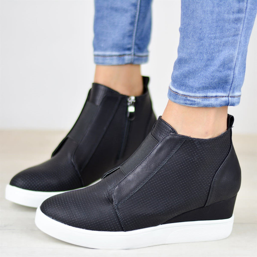 Elevated Comfort Wedge Boots