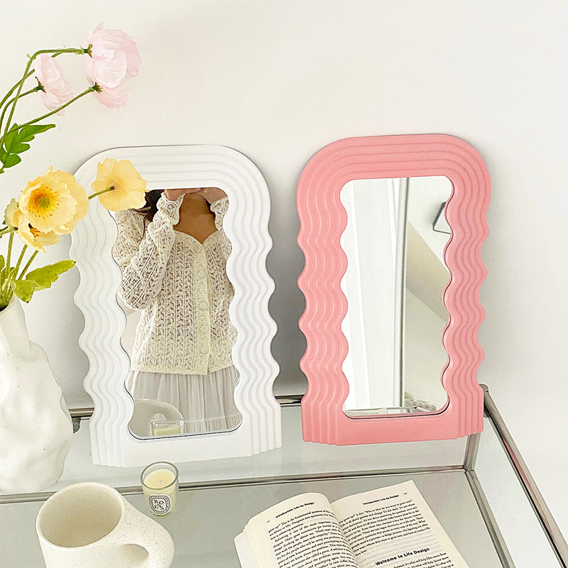 Wave Elegance Makeup Mirror