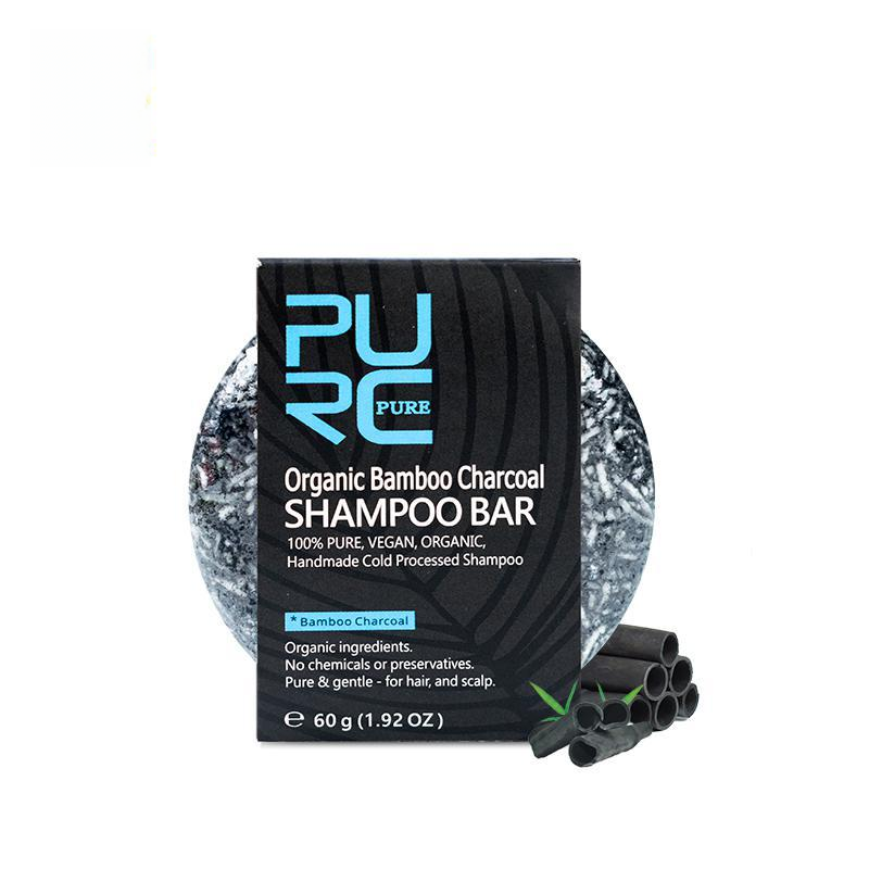 Lustrous Bamboo Charcoal Hair Soap