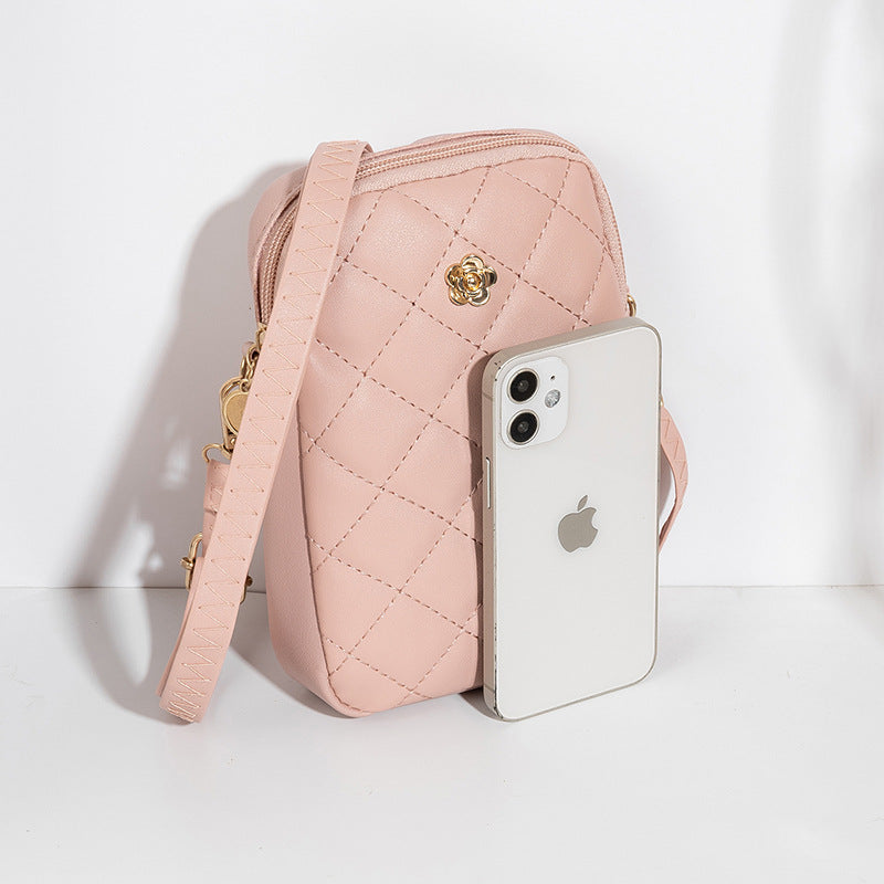 Elegant Embroidered Mini Messenger