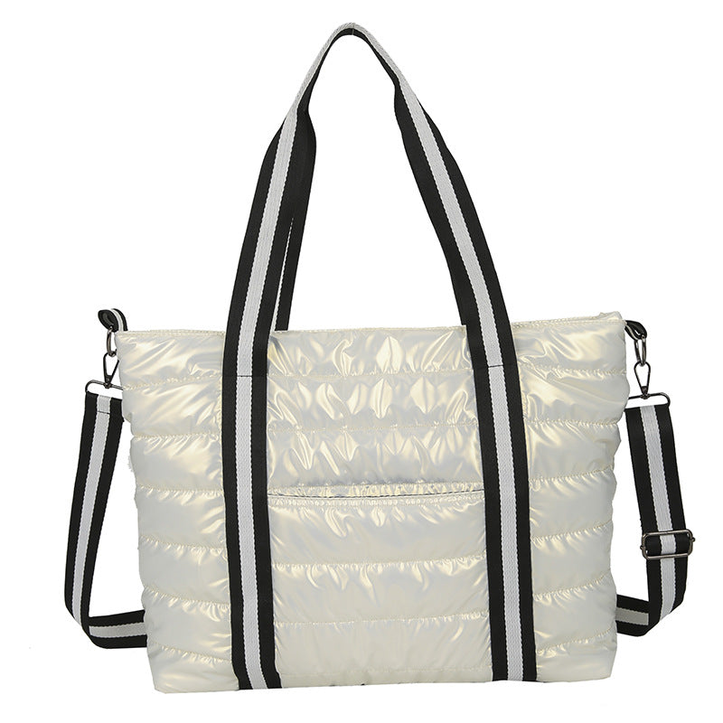 2023 Women's Cotton Shoulder Bag - Large Capacity