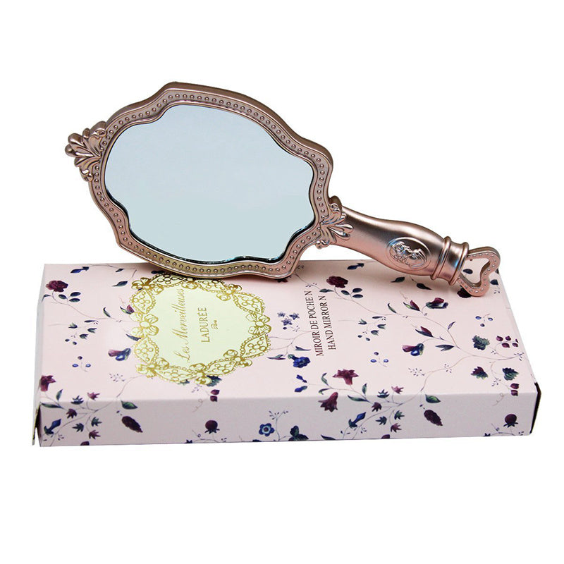 Antique European Handheld Mirror