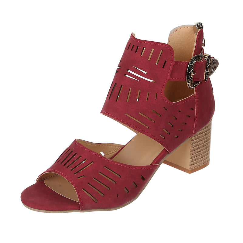 Elegant Outdoor Roman Heels