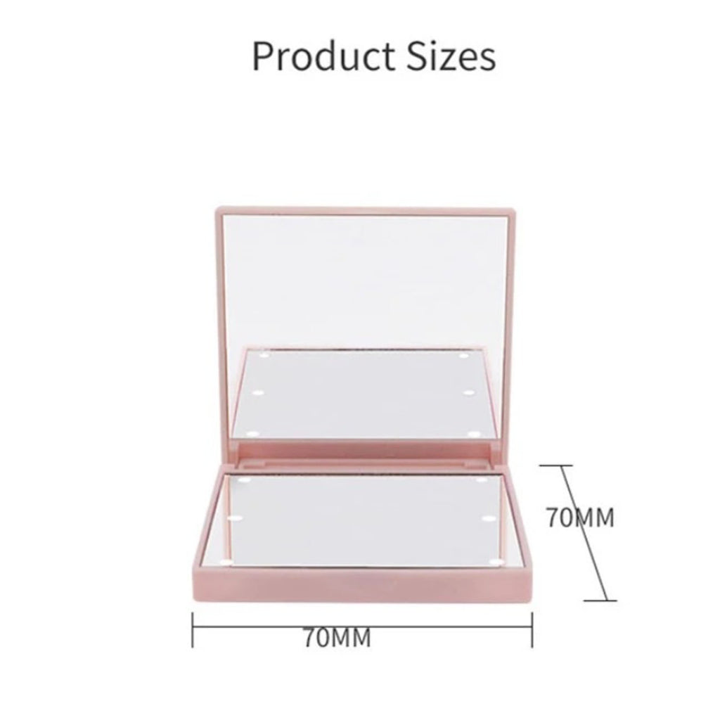 Elegant Portable LED Vanity Mirror