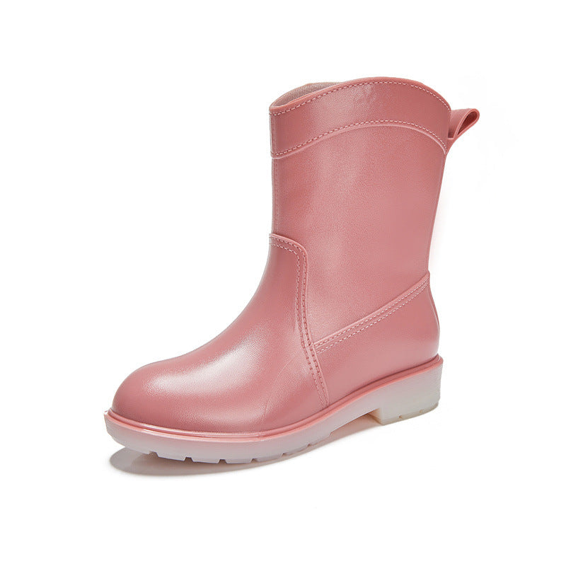 All-Weather PVC Mid-Tube Boots