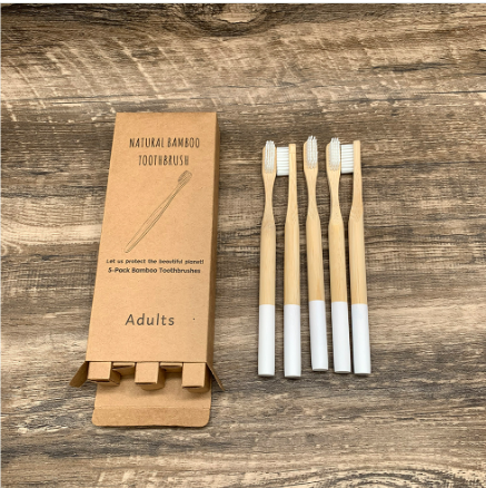 EcoSoft Biodegradable Toothbrush Set