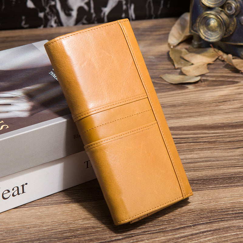 New Women's Long Clutch Wallet with Multiple Card Slots