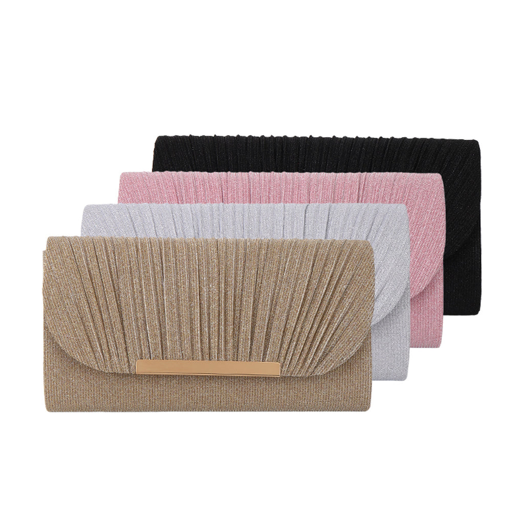 Elegant Pleated Evening Bag