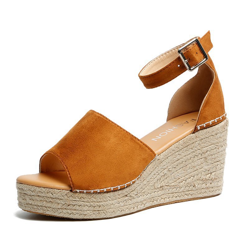 Buckle Fish Mouth High Heels for Women