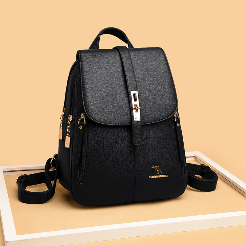 Chic Voyager Women's Leather Backpack