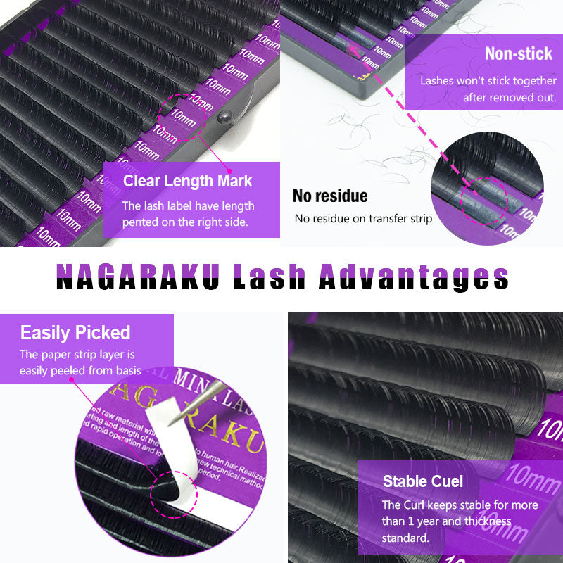 Luxurious Feather-Light Eyelash Extensions