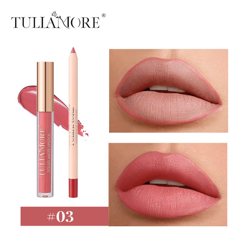 Elegant Matte Lip Set - Waterproof
