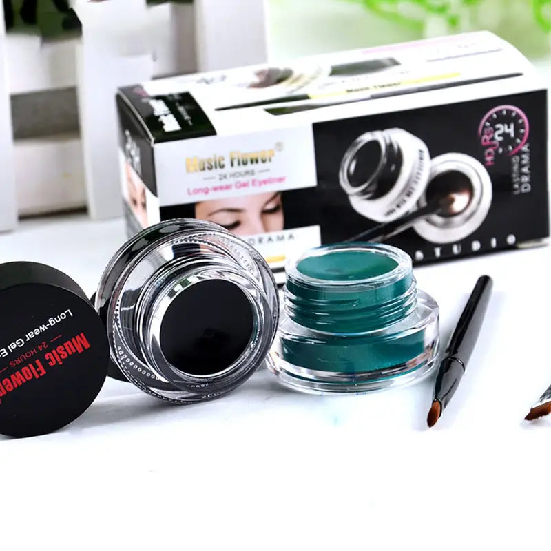Festival Duo Eyeliner Set - Black & Brown