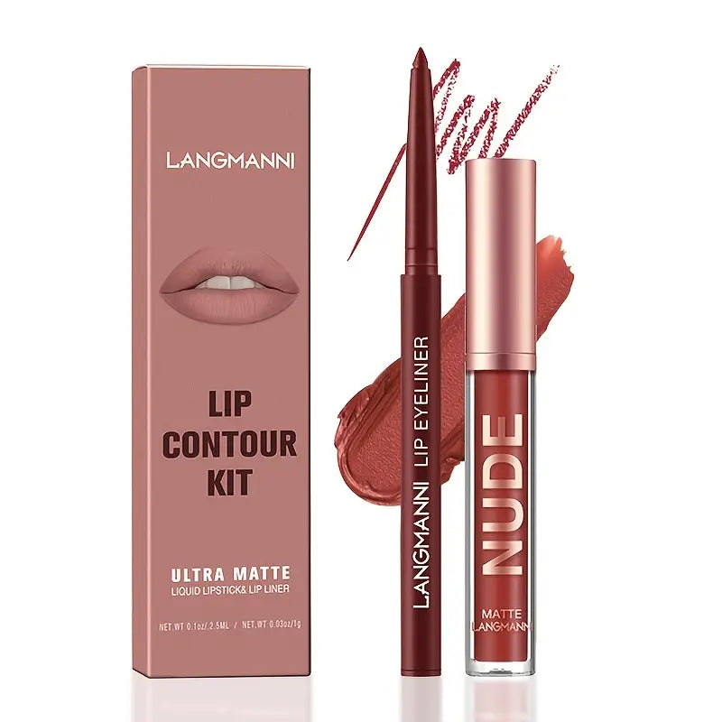 Elegant 6-Color Matte Lip Ensemble
