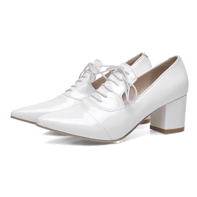 High-Heeled Thick-Heeled Shoes for Foreign Trade