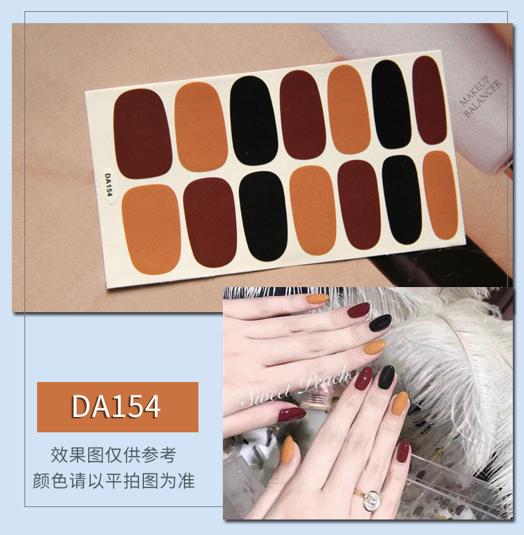 Elegant Leopard Nail Wraps
