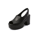 Ladies' Elegant Waterproof Platform Sandals