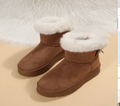 Elegant Suede Winter Boots