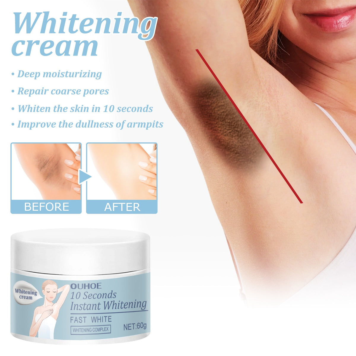 Radiant Underarm Brightening Cream