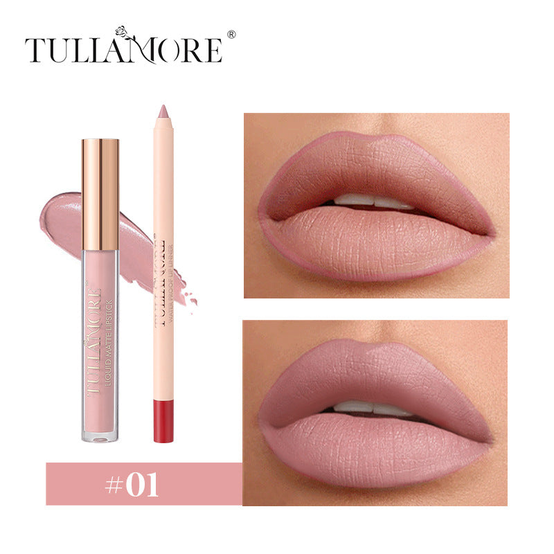 Elegant Matte Lip Set - Waterproof